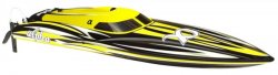 Joysway Alpha 1000mm Brushless V-Boat ARTR Yellow