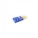 KDS EC3 blue plastic with 3.5mm gold plated connector