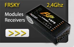 FRSKY Modeuler/Receivers - 2.4Ghz