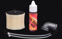 Tornado: Air filters foams + oil Tornado: Air filters foams + oil