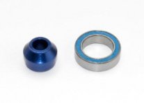 TRAXXAS Bearing Adapter Alu Blue with Ball Bearing TRAXXAS Bearing Adapter Alu Blue with Ball Bearing