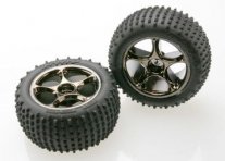 TRAXXAS Tires & Wheels Alias Medium/Tracer 2.2" Rear (TSMRated) TRAXXAS Tires & Wheels Alias Medium/Tracer 2.2" Rear (TSMRated)