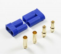 KDS EC5 blue plastic with 5.0mm gold plated connector KDS EC5 blue plastic with 5.0mm gold plated connector