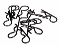TRAXXAS Body Clips Heavy Duty Black (12) TRAXXAS Body Clips Heavy Duty Black (12)