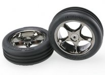 TRAXXAS Tires & Wheels Alias Medium/Tracer 2.2" 2WD Front (2) TRAXXAS Tires & Wheels Alias Medium/Tracer 2.2" 2WD Front (2)