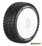Louise Tire & Wheel B-PIRATE 1/8 Buggy Soft White (2) Louise Tire & Wheel B-PIRATE 1/8 Buggy Soft White (2)