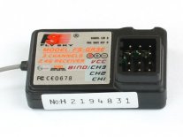TOPEDGE 3-Channel 2.4G Receiver TOPEDGE 3-Channel 2.4G Receiver