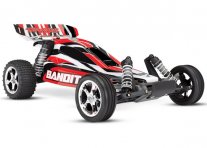 TRAXXAS Bandit 2WD 1/10 RTR TQ Red - w/o Battery & Charger TRAXXAS Bandit 2WD 1/10 RTR TQ Red - w/o Battery & Charger