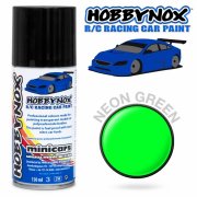 HOBBYNOX Neon Green R/C Racing Car Spray Paint 150 ml HOBBYNOX Neon Green R/C Racing Car Spray Paint 150 ml