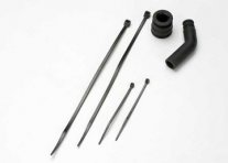 TRAXXAS Pipe Coupler Set Black TRAXXAS Pipe Coupler Set Black