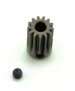 RevCo "Hard One" 0.5M Hardened Pinion, 3.5mm Shaft, 14T RevCo "Hard One" 0.5M Hardened Pinion, 3.5mm Shaft, 14T