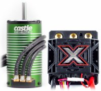 Castle Mamba Monster X ESC Combo with 1515-2200KV sensored motor Castle Mamba Monster X ESC Combo with 1515-2200KV sensored motor