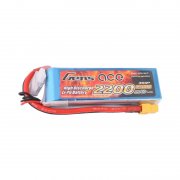 Gens ace 2200mAh 11.1V 45C 3S1P Lipo Battery Pack with XT60 plug Gens ace 2200mAh 11.1V 45C 3S1P Lipo Battery Pack with XT60 plug