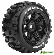 lOUISE Tires & Wheels ST-ULLDOZE 1/8 Truck (Beadlock) Black (2) lOUISE Tires & Wheels ST-ULLDOZE 1/8 Truck (Beadlock) Black (2)