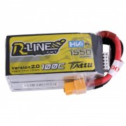 Tattu R-Line 1550mAh 15.2V 100C 4S1P HV Lipo Battery Pack V.2 Tattu R-Line 1550mAh 15.2V 100C 4S1P HV Lipo Battery Pack V.2
