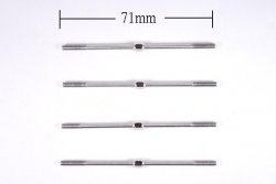 Two-way fine adjustable linkage rods M2.5X71mmx4(FL)