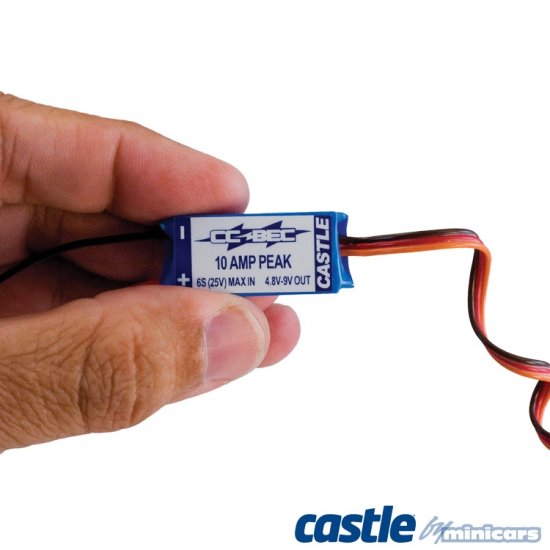 Castle Creations BEC 10A-PEAK 5-25V 2-6S LiPo - Πατήστε στην εικόνα για να κλείσει