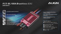 (HES10001) RCE-BL100A Brushless ESC (HES10001) RCE-BL100A Brushless ESC