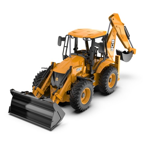 (image for) Double Eagle JCB Backhoe loader 1:20 RTR 2.4GHz