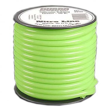 Dubro Silicone Tubing Green (2mm id) - 1 meter
