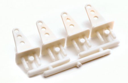 DUBRO Micro Pushrod Guide (0.080" ID) (4 Pack)