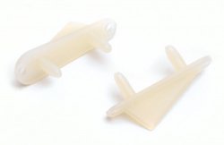 DUBRO 1.25" (31.75mm) Wing Tip/Tail Skid (2 Pack)