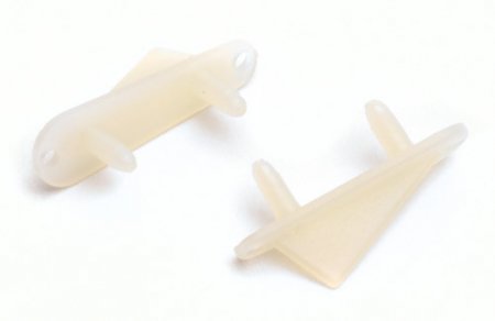 DUBRO 1.25" (31.75mm) Wing Tip/Tail Skid (2 Pack)