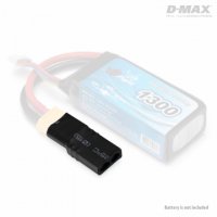 D-MAX Connector Adapter XT60 (male) - TRX (female)