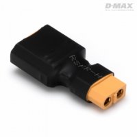 D-MAX Connector Adapter XT90 (male) - XT60 (female)