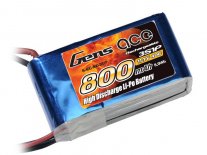 Gens ace 0800mAh 11.1V 40C 3S1P Lipo Battery Pack Gens ace 0800mAh 11.1V 40C 3S1P Lipo Battery Pack