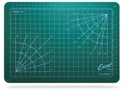 EXCEL Self-Healing Cutting Mat 216x305mm (Green)