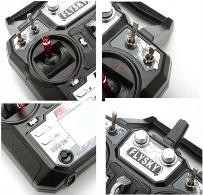 (image for) FlySky FS-i6X 10CH 2.4GHz +FS-iA10B AFHDS 2A PPM i-Bus