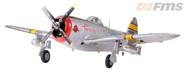(image for) FMS P47 1700mm PNP EPO - Silver