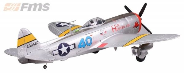 (image for) FMS P47 1700mm PNP EPO - Silver