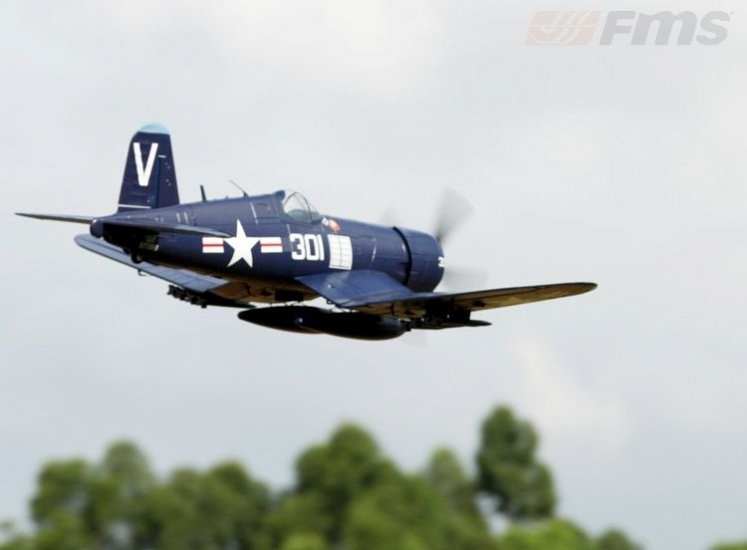 FMS F4U Corsair 1700mm PNP EPO - Πατήστε στην εικόνα για να κλείσει