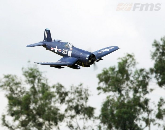 FMS F4U Corsair 1700mm PNP EPO - Click Image to Close