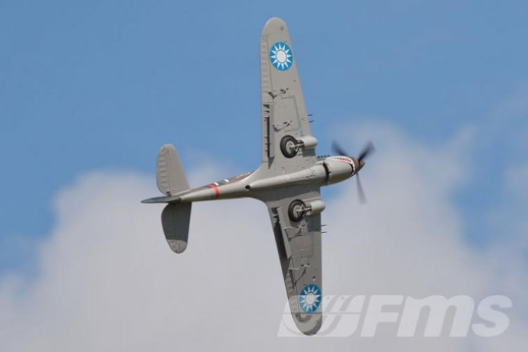 FMS P-40B 1400mm PNP - Πατήστε στην εικόνα για να κλείσει