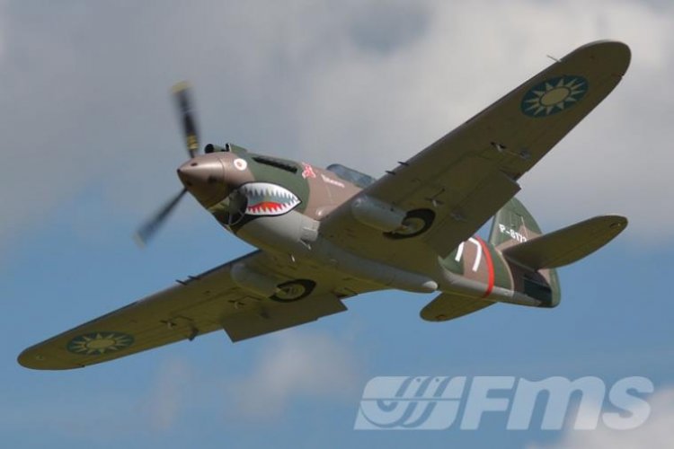 FMS P-40B 1400mm PNP - Click Image to Close