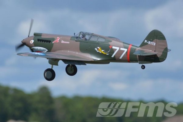 (image for) FMS P-40B 1400mm PNP