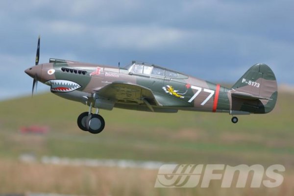 (image for) FMS P-40B 1400mm PNP