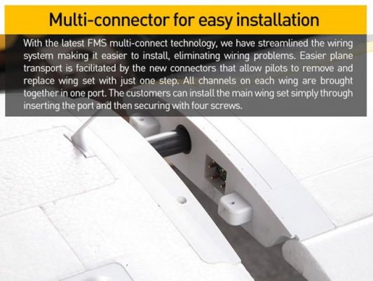 FMS Beaver V2 2000mm Reflex-Gyro PNP