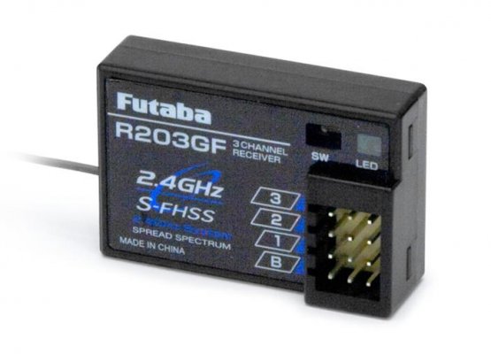 (image for) Futaba T3PV 3+1 Channel FHSS, S-FHSS & T-FHSS* Radio