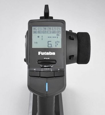 (image for) Futaba T3PV 3+1 Channel FHSS, S-FHSS & T-FHSS* Radio
