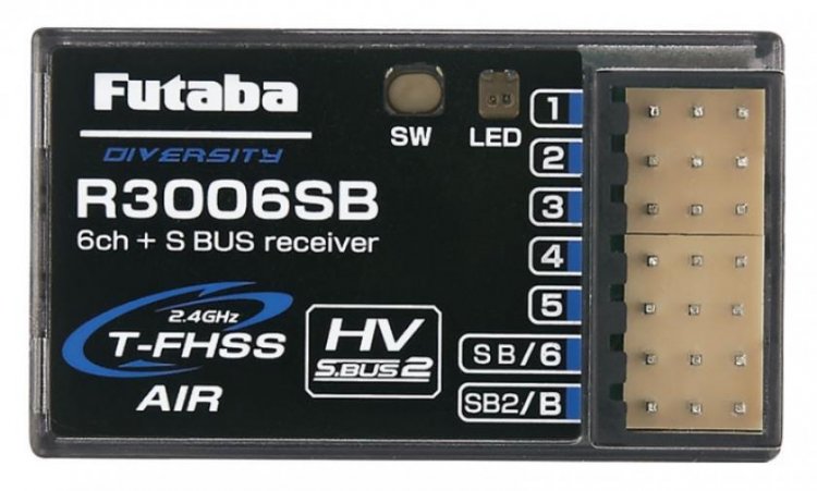 Futaba T6K-V3S Radio T-FHSS R3008SB - Click Image to Close