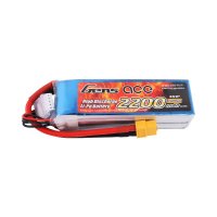 Gens ace 2200mAh 14.8V 25C 4S1P Lipo Battery Pack with XT60 plug