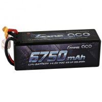 Gens ace 6750mAh 14.8V 70C 4S1P HardCase Lipo Battery 14#