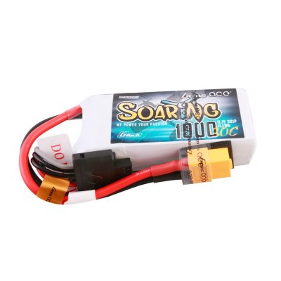 (image for) Gens ace G-Tech Soaring 1000mAh 11.1V 30C 3S1P Lipo - XT60