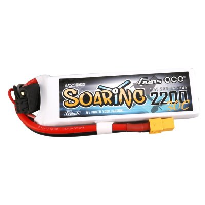 (image for) Gens ace G-Tech Soaring 2200mAh 7.4V 30C 2S1P Lipo with XT60