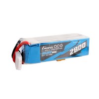 Gens ace 2800mAh 22.2V 60C 6S1P Lipo Battery Pack with XT60 plug