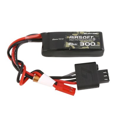 (image for) Gens ace G-Tech 0300mAh 7.4V 35C 2S1P Lipo with JST-SYP Plug